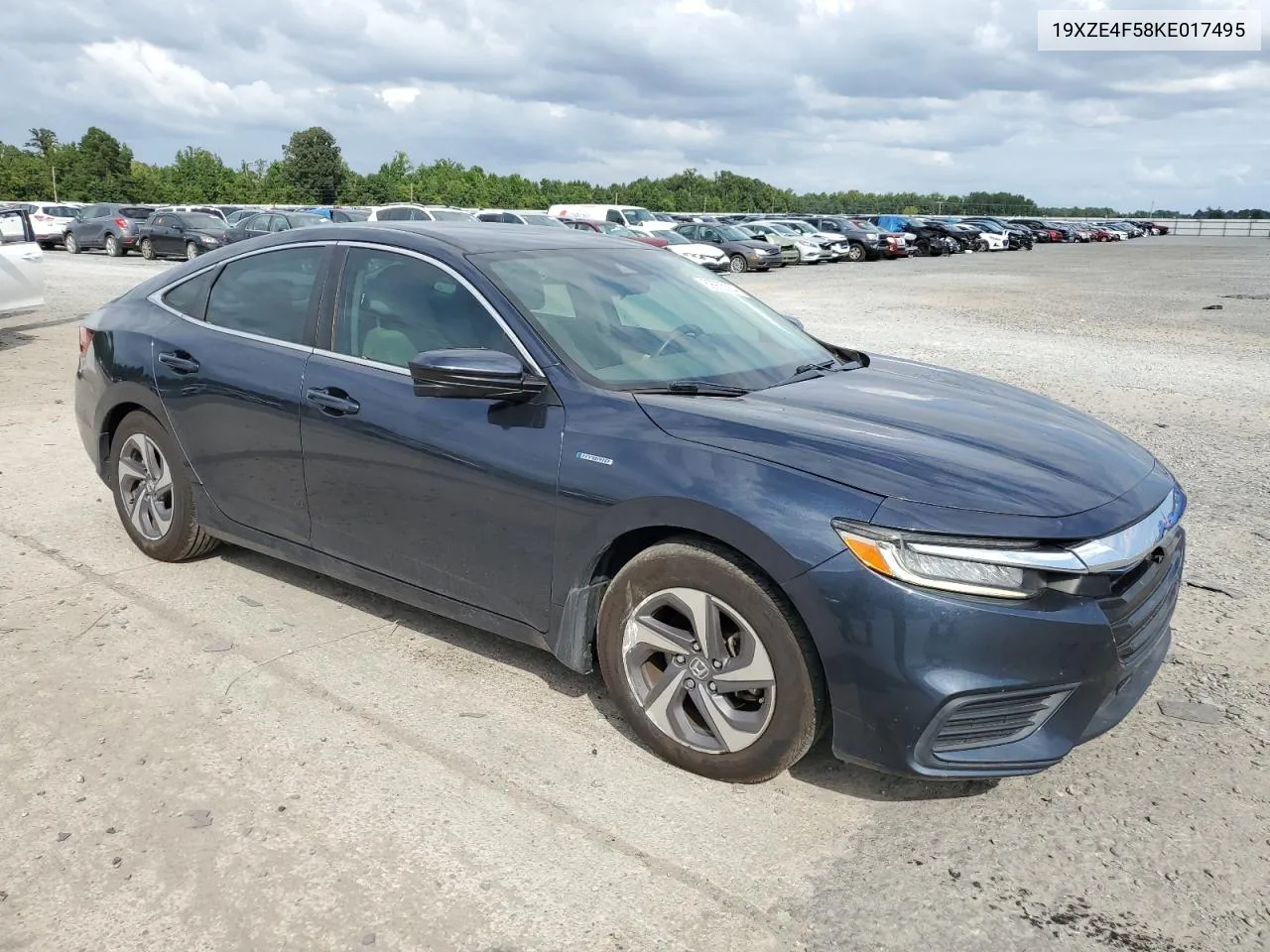 2019 Honda Insight Ex VIN: 19XZE4F58KE017495 Lot: 69905354