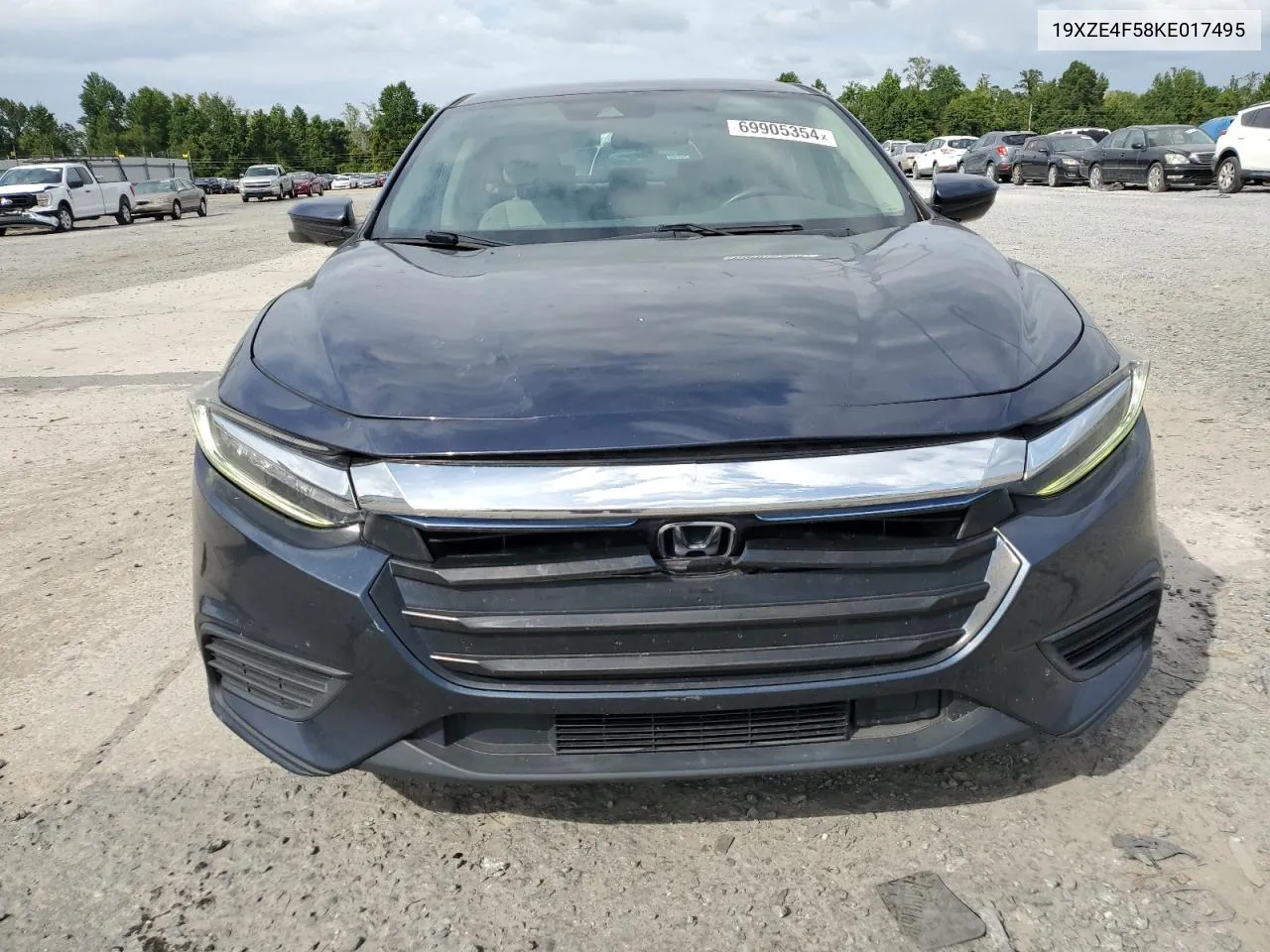 2019 Honda Insight Ex VIN: 19XZE4F58KE017495 Lot: 69905354