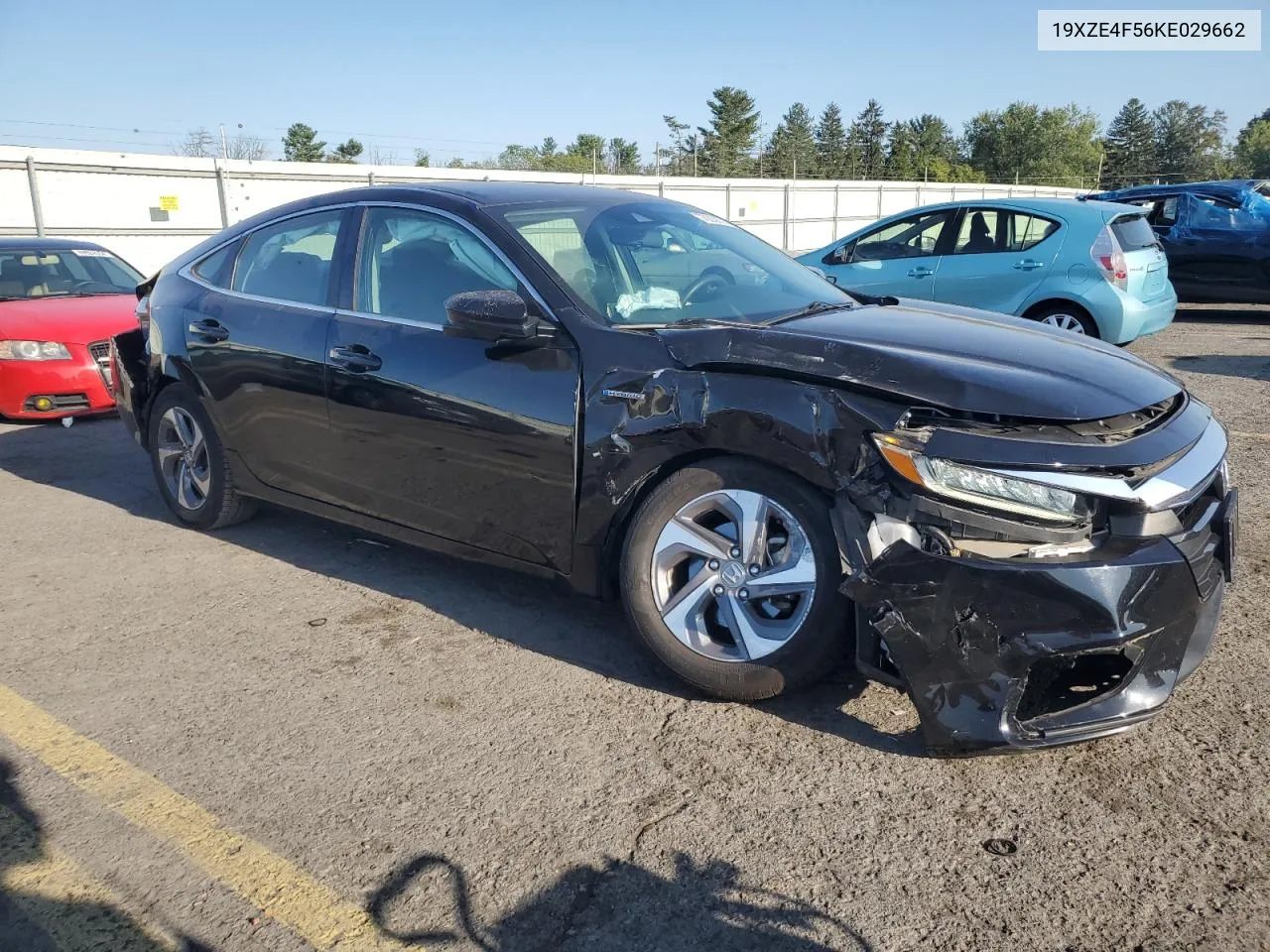 2019 Honda Insight Ex VIN: 19XZE4F56KE029662 Lot: 70338744