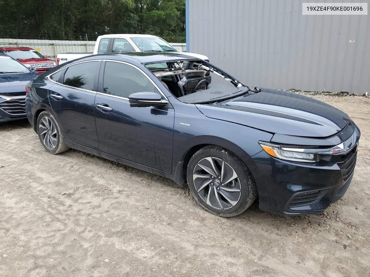 2019 Honda Insight Touring VIN: 19XZE4F90KE001696 Lot: 70578754