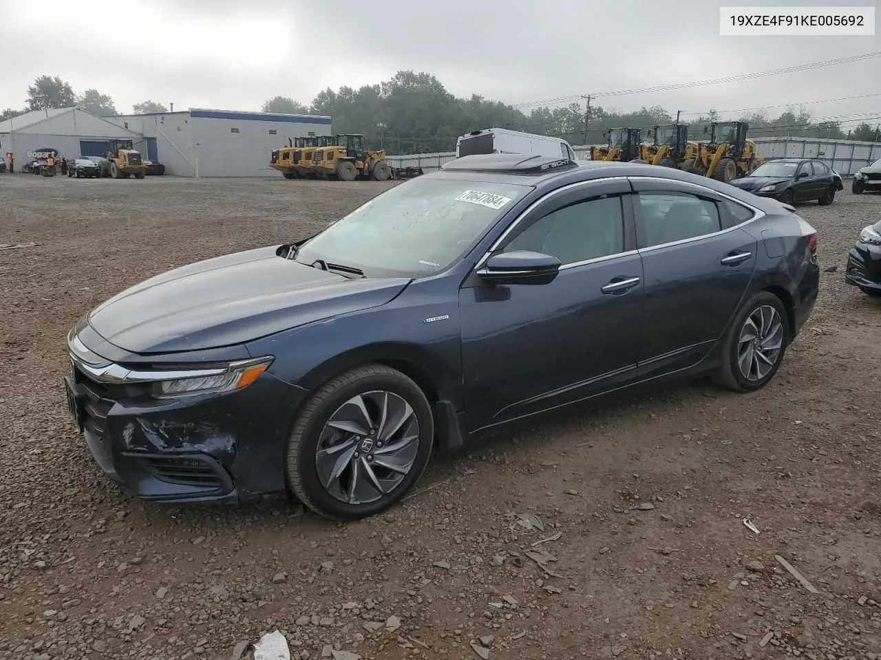 2019 Honda Insight Touring VIN: 19XZE4F91KE005692 Lot: 70647884