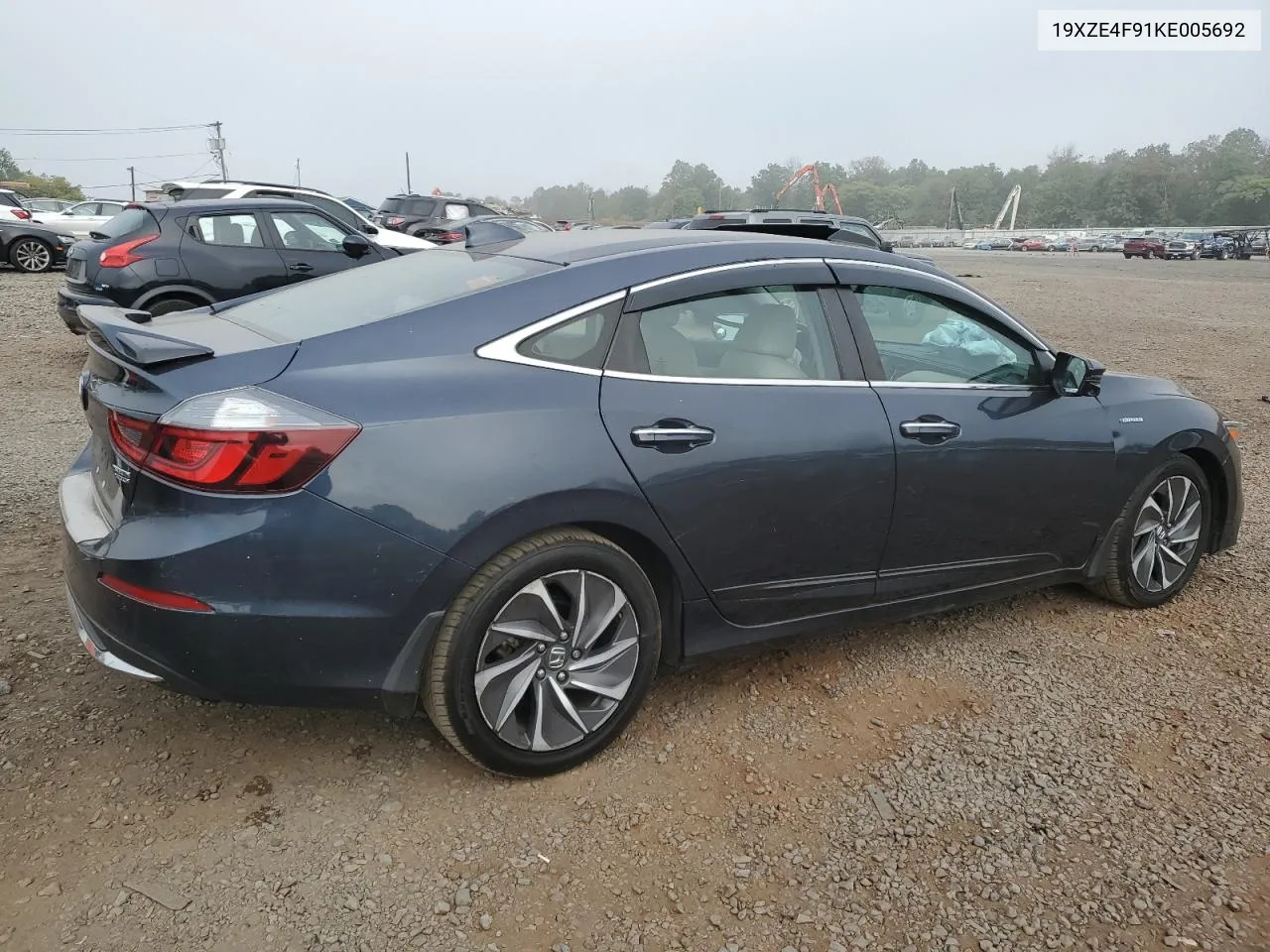 2019 Honda Insight Touring VIN: 19XZE4F91KE005692 Lot: 70647884