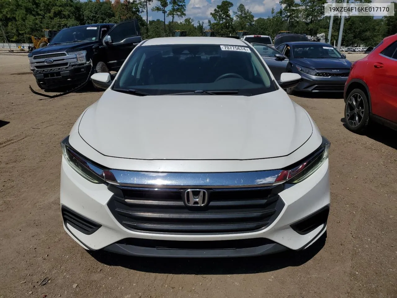 2019 Honda Insight Lx VIN: 19XZE4F16KE017170 Lot: 70775674