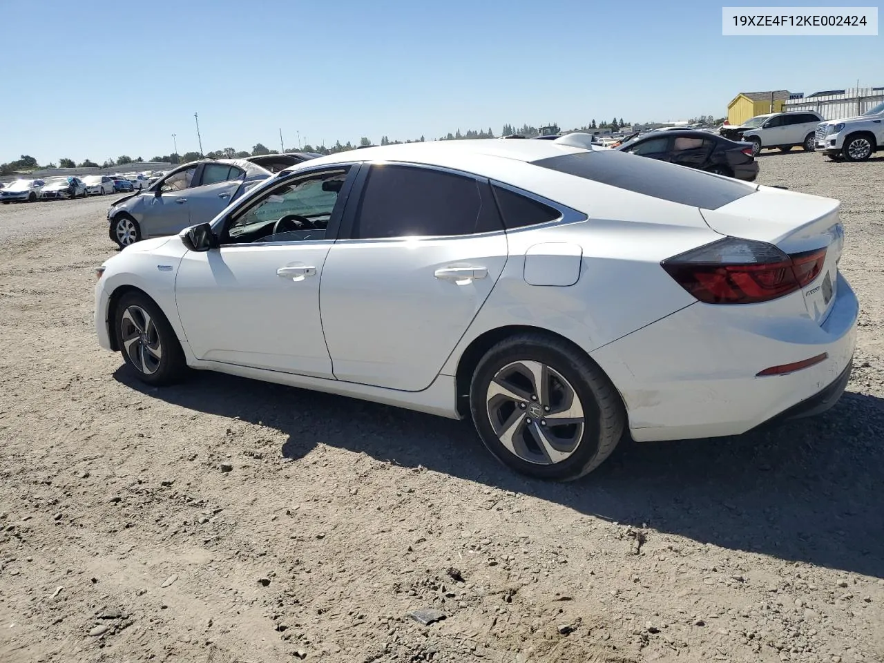 2019 Honda Insight Lx VIN: 19XZE4F12KE002424 Lot: 70884354