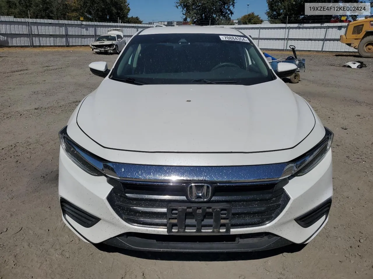 2019 Honda Insight Lx VIN: 19XZE4F12KE002424 Lot: 70884354