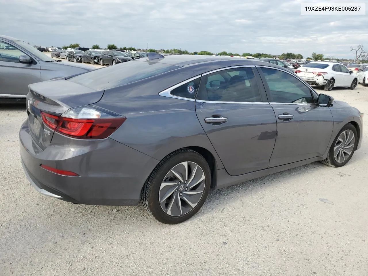 2019 Honda Insight Touring VIN: 19XZE4F93KE005287 Lot: 70928044