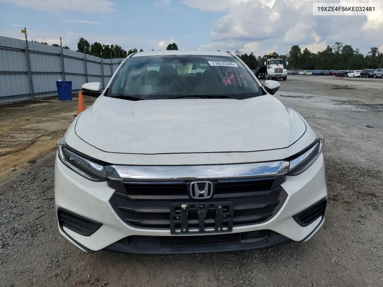 2019 Honda Insight Ex VIN: 19XZE4F56KE032481 Lot: 71012344