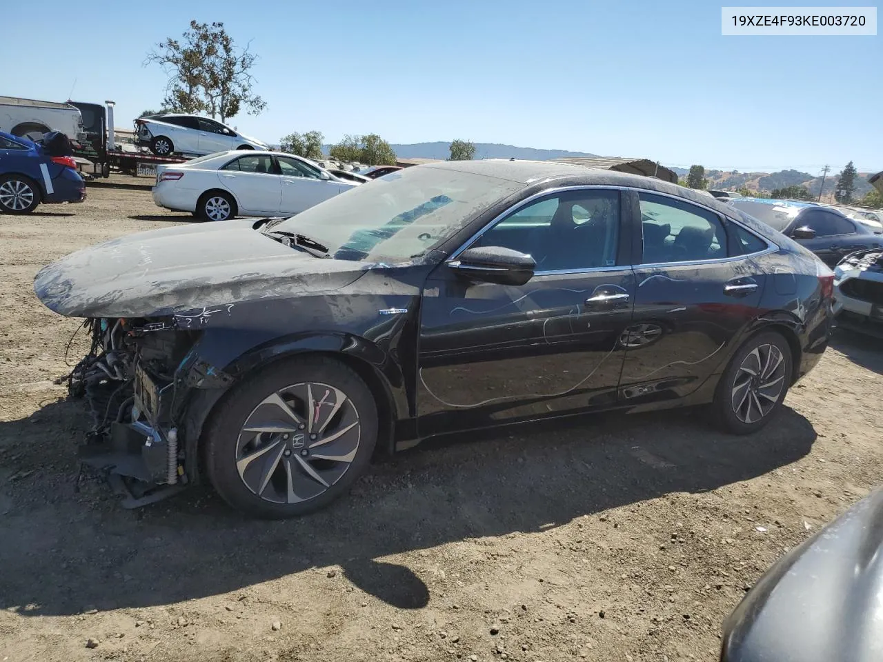 2019 Honda Insight Touring VIN: 19XZE4F93KE003720 Lot: 71266254