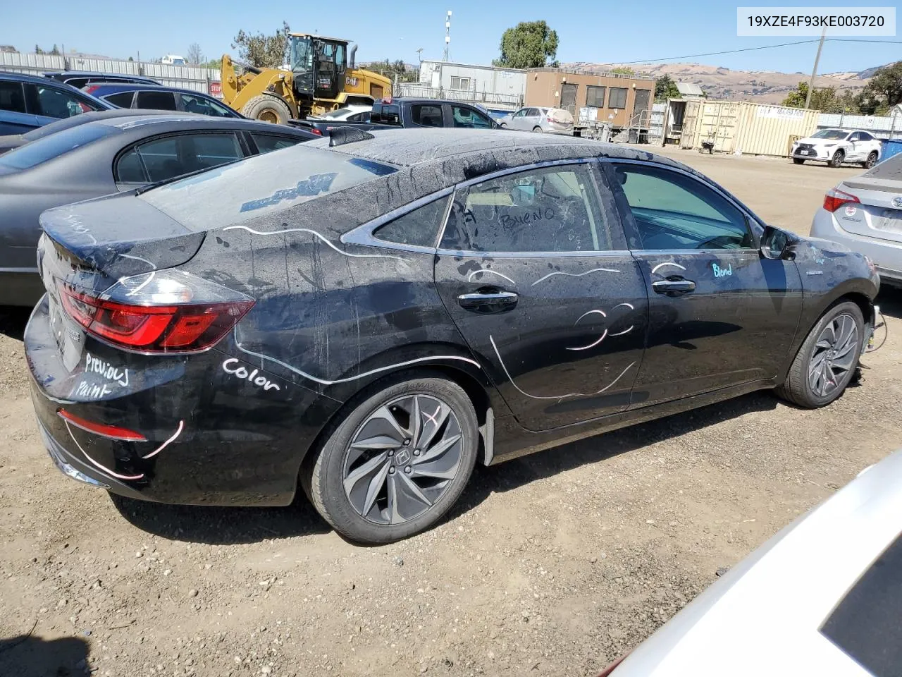 2019 Honda Insight Touring VIN: 19XZE4F93KE003720 Lot: 71266254