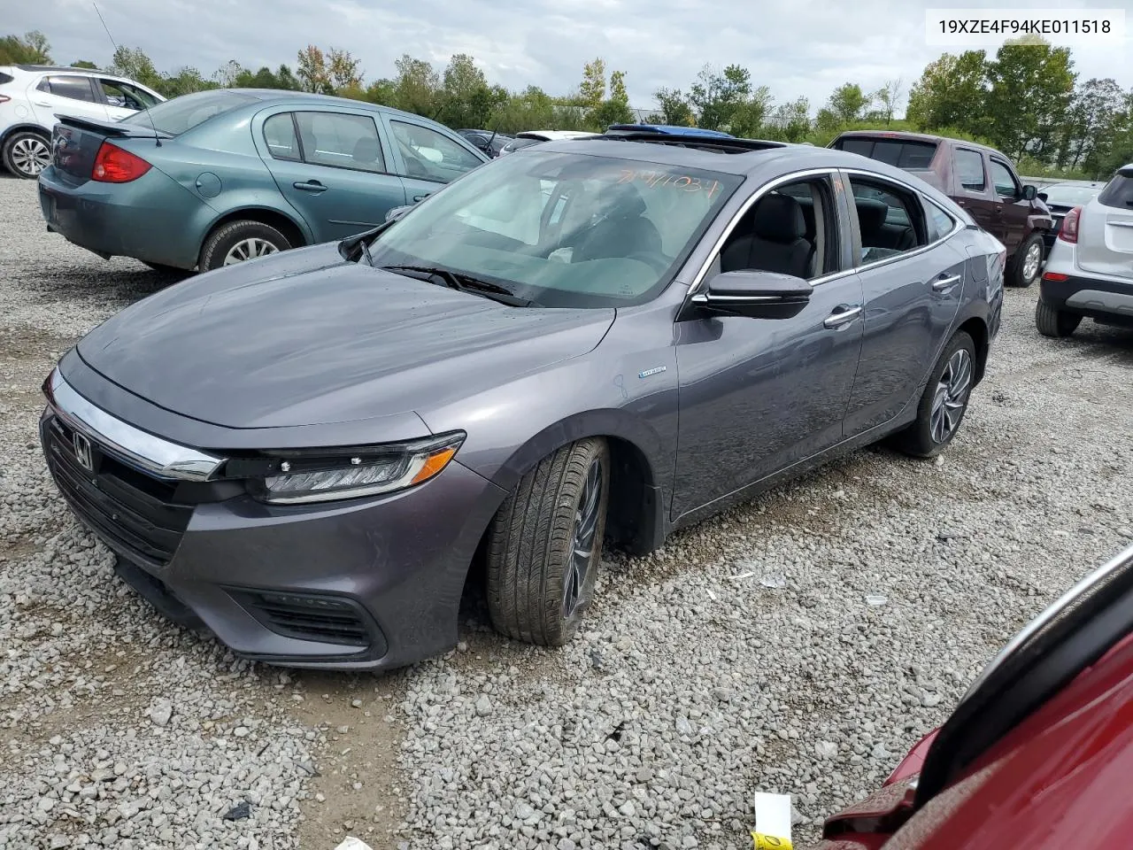 2019 Honda Insight Touring VIN: 19XZE4F94KE011518 Lot: 71411034