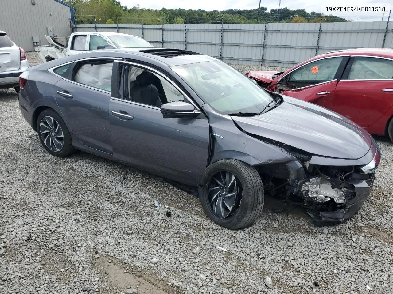 2019 Honda Insight Touring VIN: 19XZE4F94KE011518 Lot: 71411034