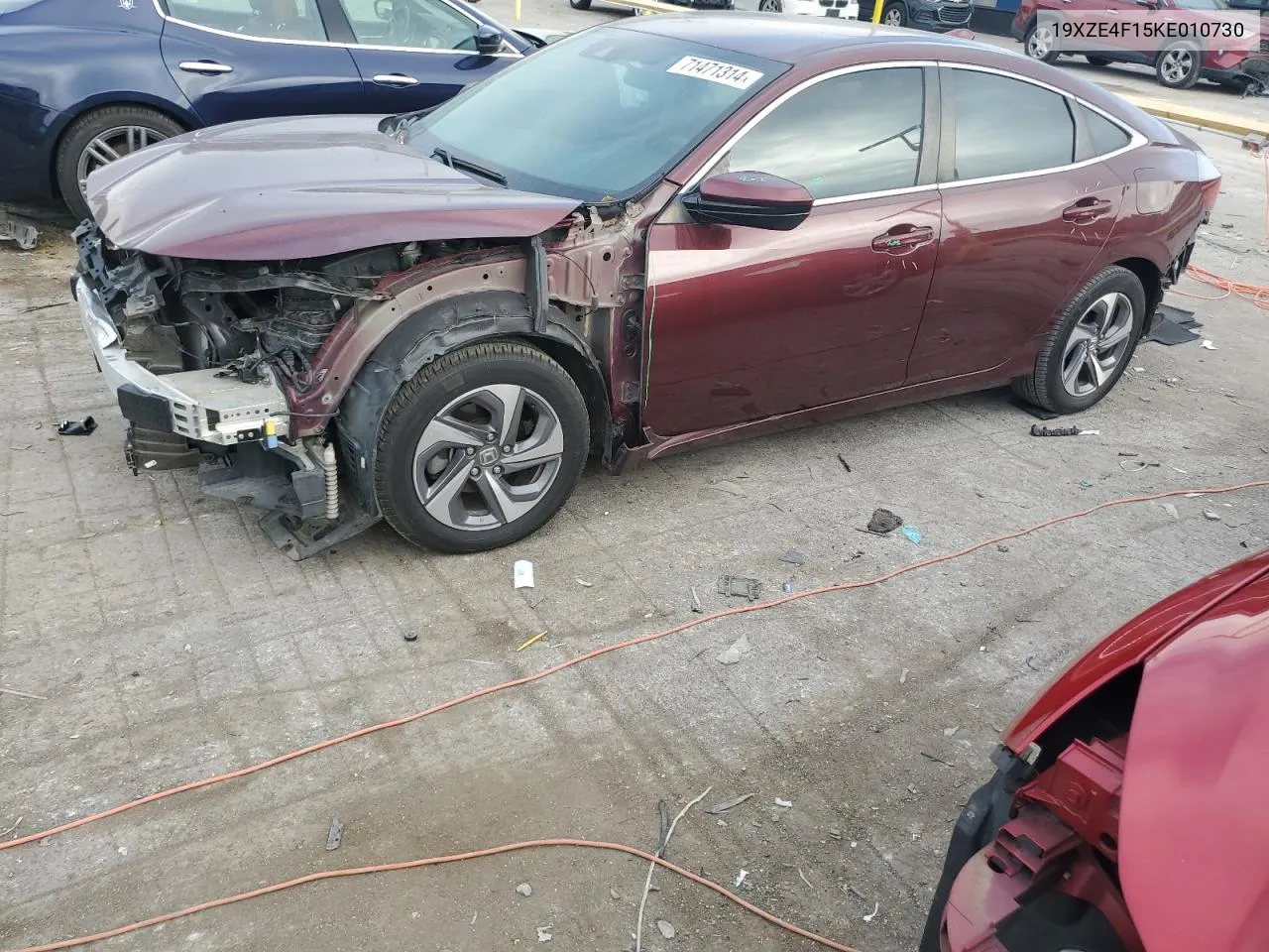 19XZE4F15KE010730 2019 Honda Insight Lx