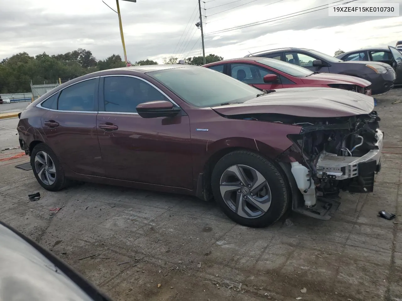 2019 Honda Insight Lx VIN: 19XZE4F15KE010730 Lot: 71471314