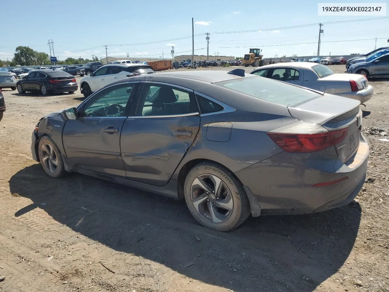 2019 Honda Insight Ex VIN: 19XZE4F5XKE022147 Lot: 71852404