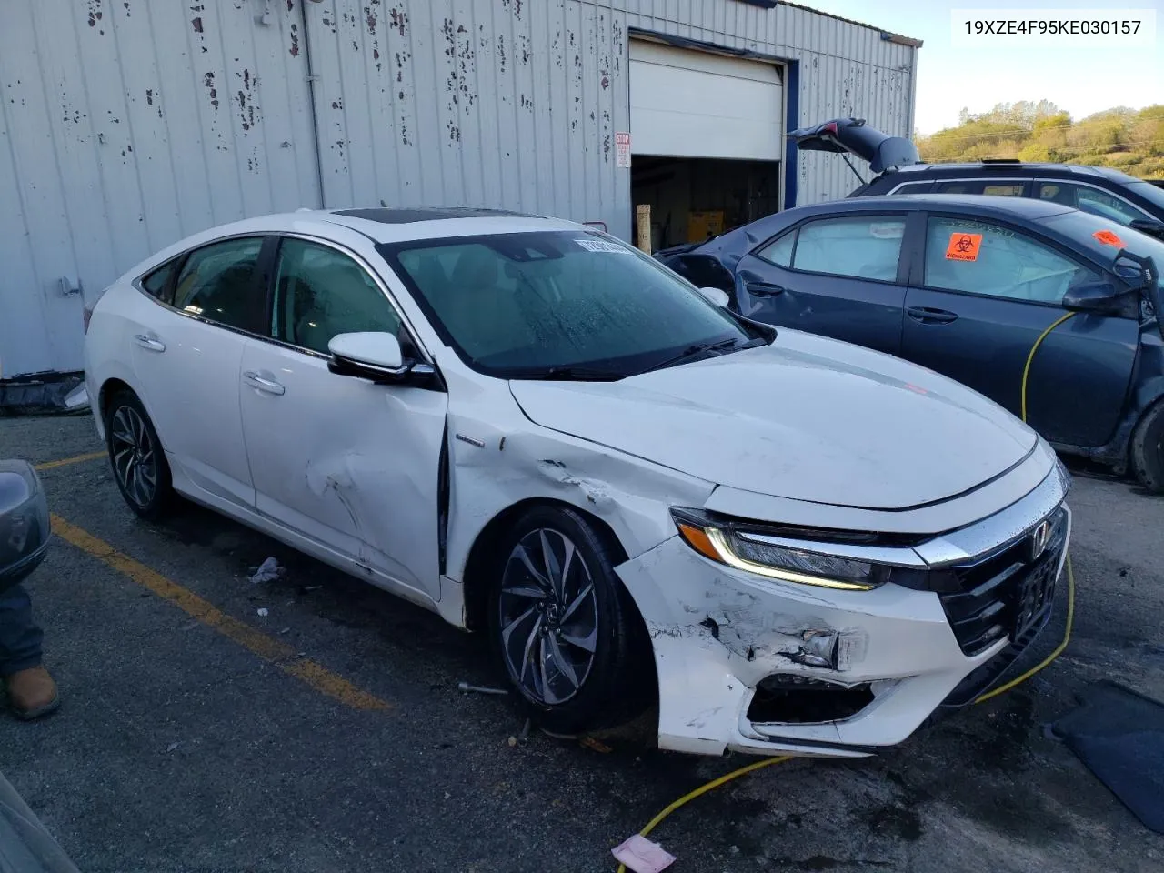 2019 Honda Insight Touring VIN: 19XZE4F95KE030157 Lot: 72901444