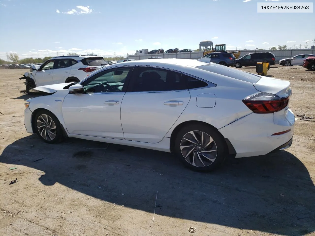 2019 Honda Insight Touring VIN: 19XZE4F92KE034263 Lot: 73038854