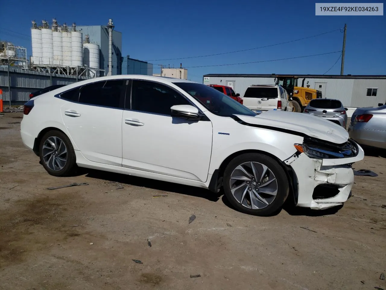 2019 Honda Insight Touring VIN: 19XZE4F92KE034263 Lot: 73038854