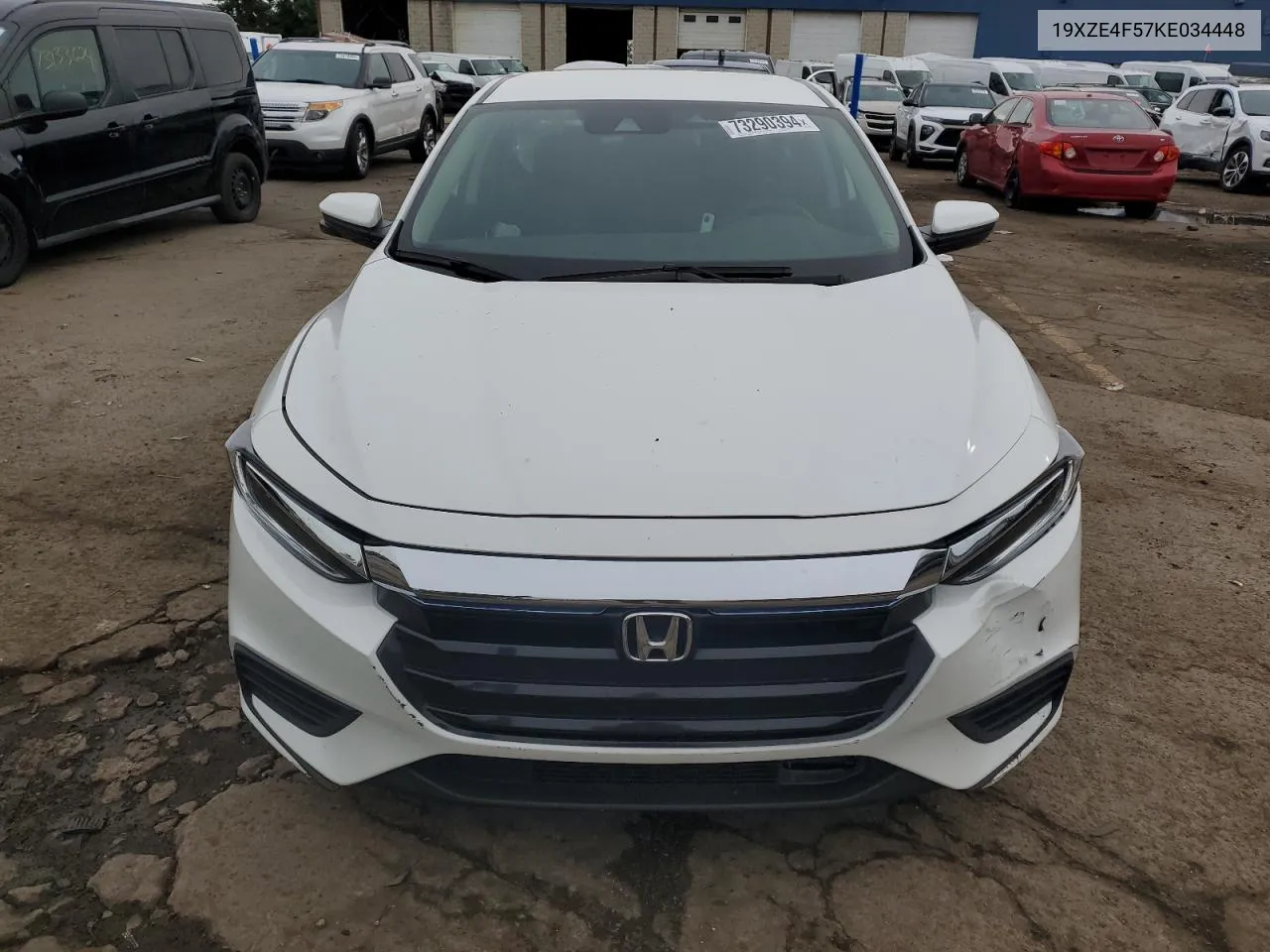 2019 Honda Insight Ex VIN: 19XZE4F57KE034448 Lot: 73290394