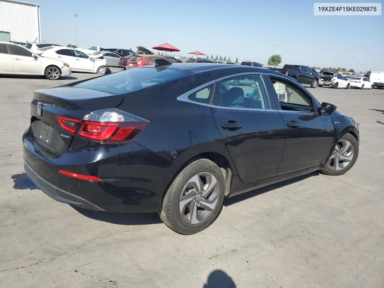 2019 Honda Insight Lx VIN: 19XZE4F15KE029875 Lot: 73806654