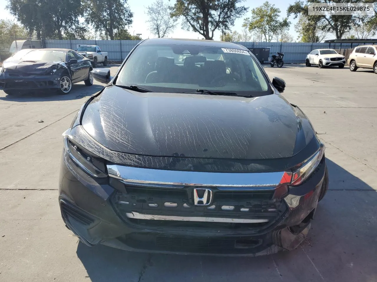 2019 Honda Insight Lx VIN: 19XZE4F15KE029875 Lot: 73806654