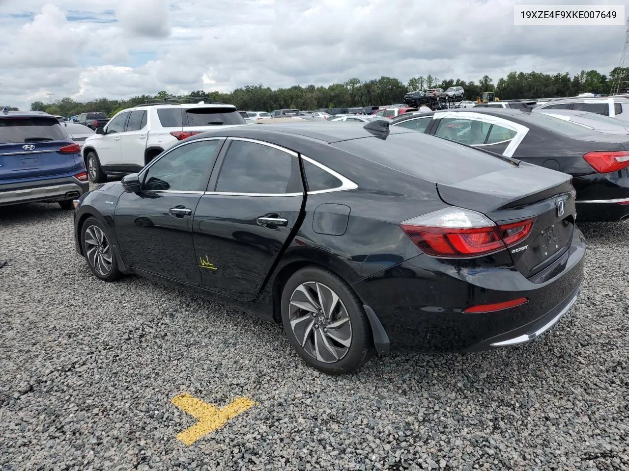 2019 Honda Insight Touring VIN: 19XZE4F9XKE007649 Lot: 73855474