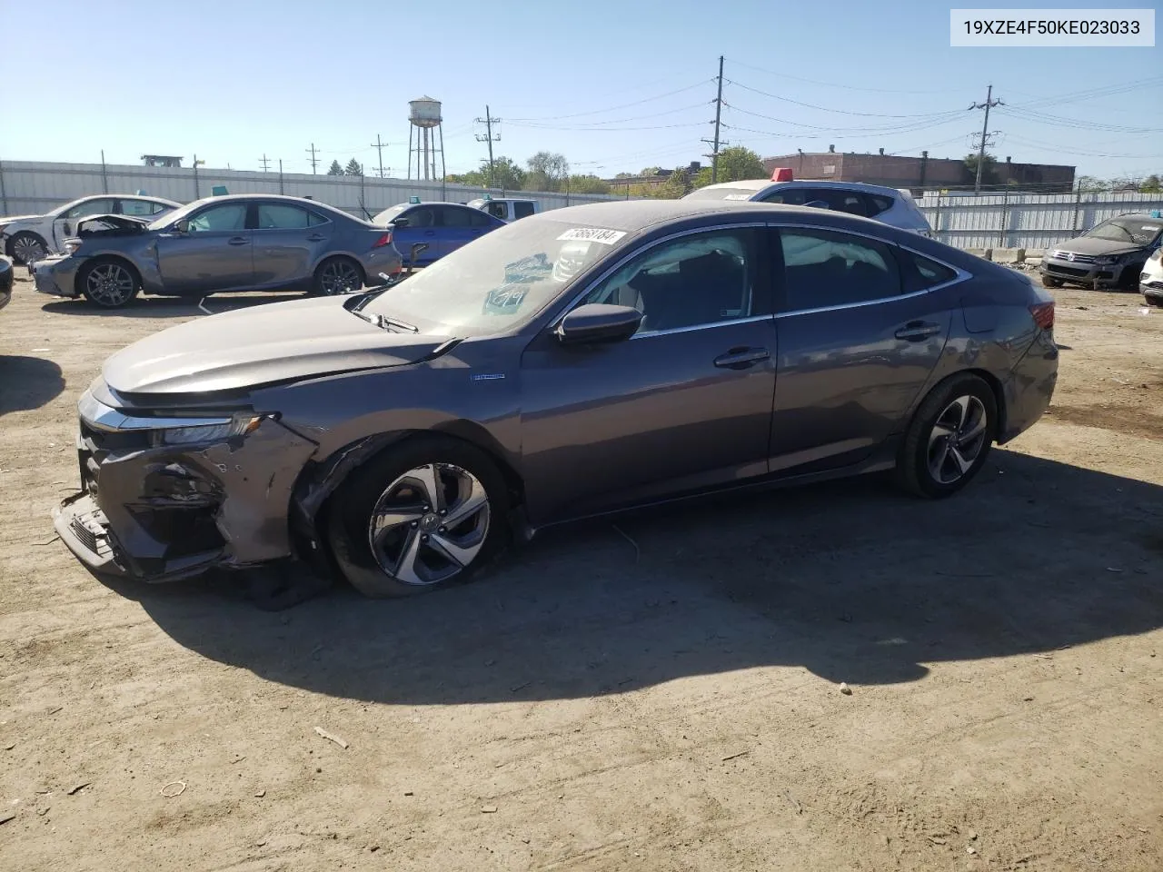 2019 Honda Insight Ex VIN: 19XZE4F50KE023033 Lot: 73868184