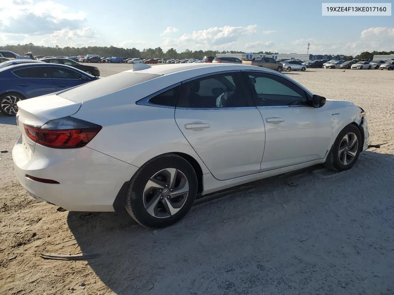 2019 Honda Insight Lx VIN: 19XZE4F13KE017160 Lot: 74006284