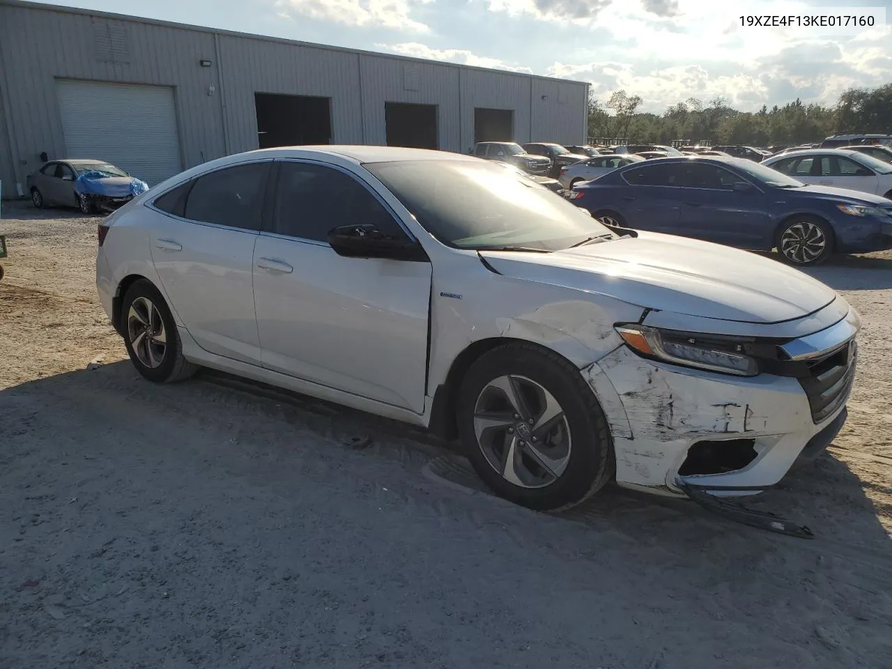 2019 Honda Insight Lx VIN: 19XZE4F13KE017160 Lot: 74006284