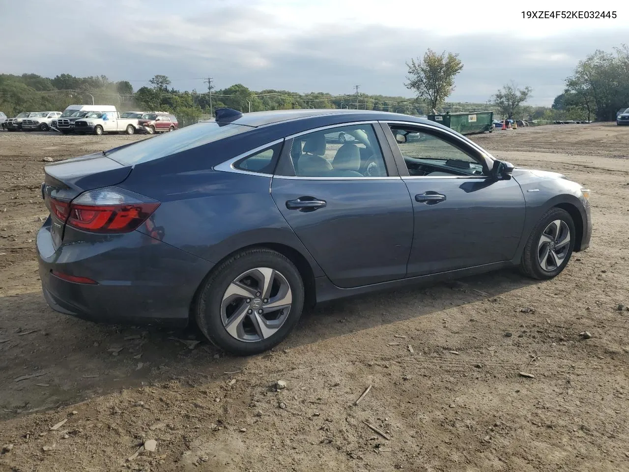 2019 Honda Insight Ex VIN: 19XZE4F52KE032445 Lot: 74110194