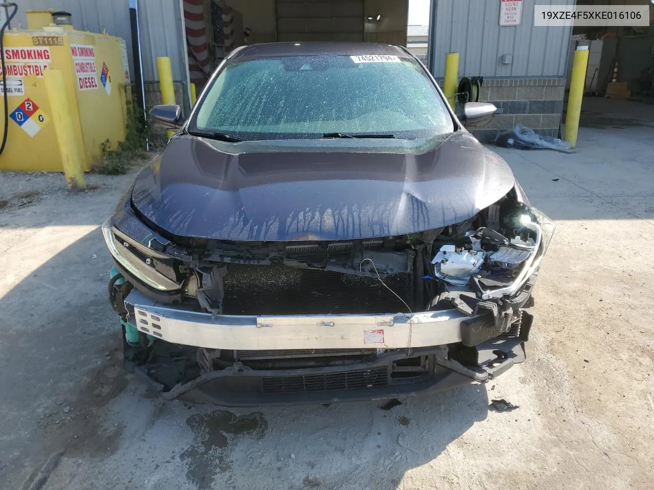 2019 Honda Insight Ex VIN: 19XZE4F5XKE016106 Lot: 74521794