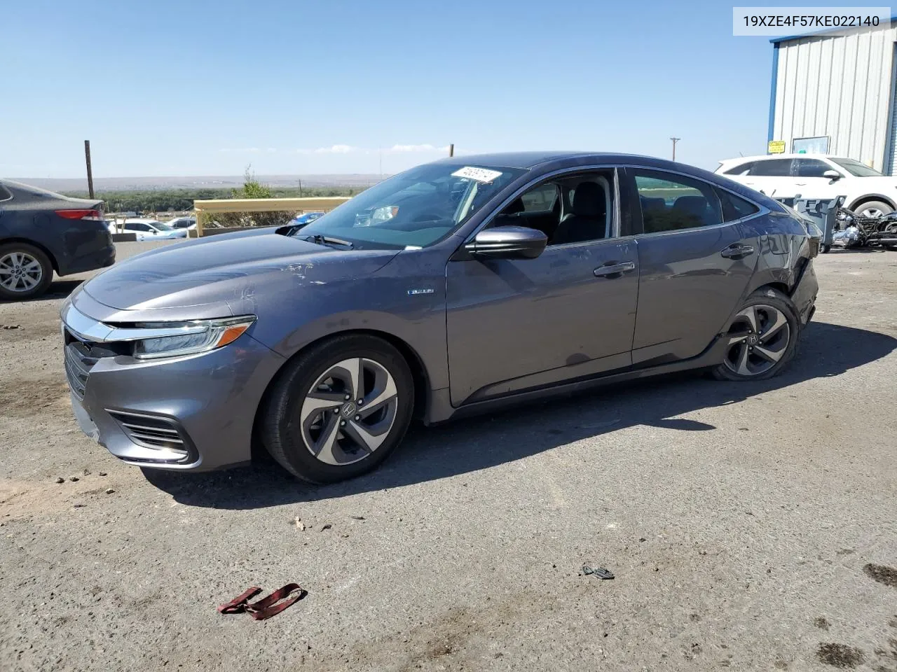 19XZE4F57KE022140 2019 Honda Insight Ex