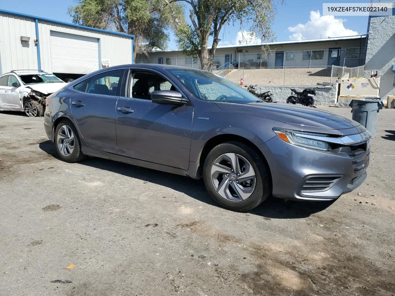 2019 Honda Insight Ex VIN: 19XZE4F57KE022140 Lot: 74639104