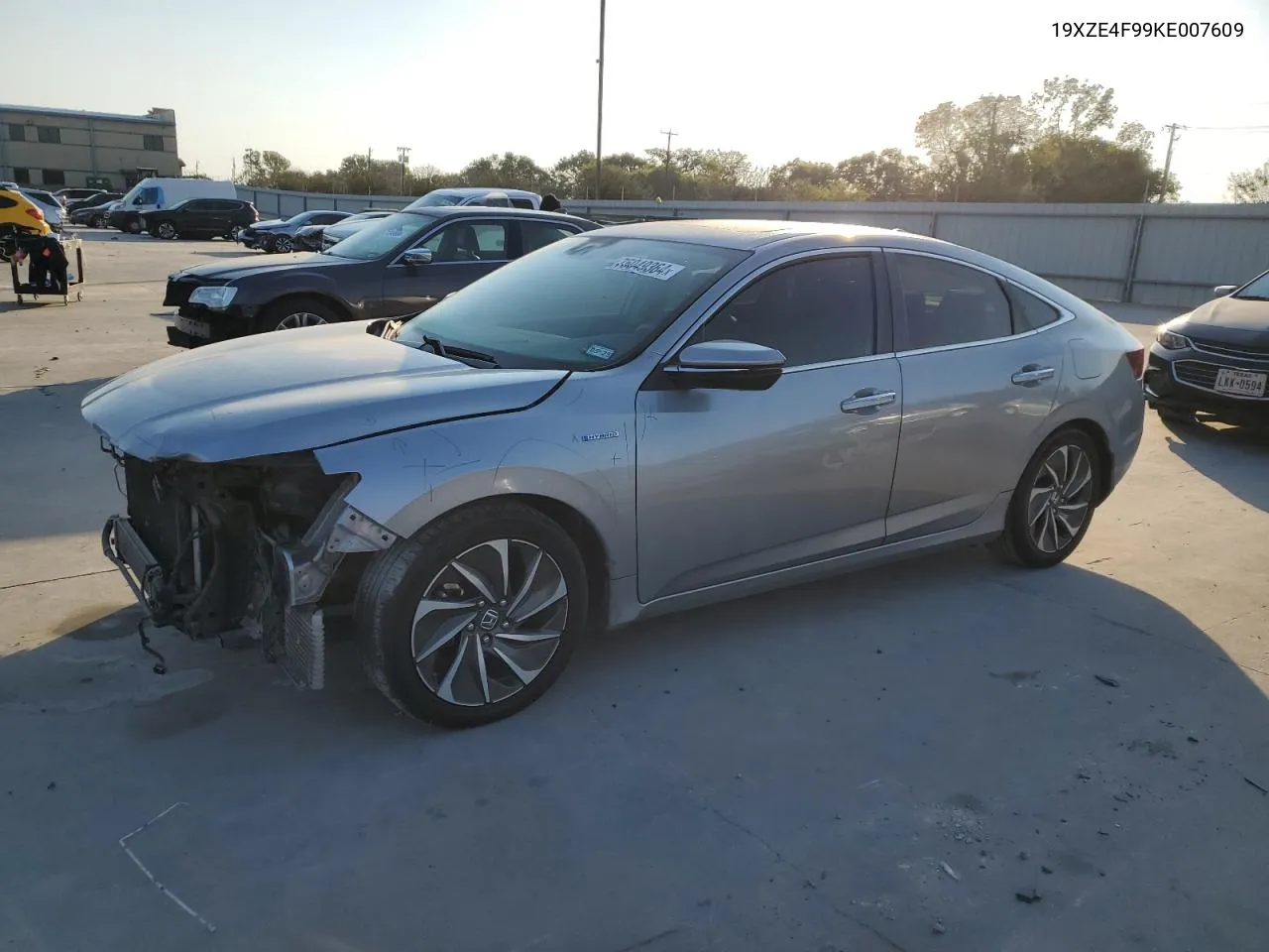 2019 Honda Insight Touring VIN: 19XZE4F99KE007609 Lot: 75049364