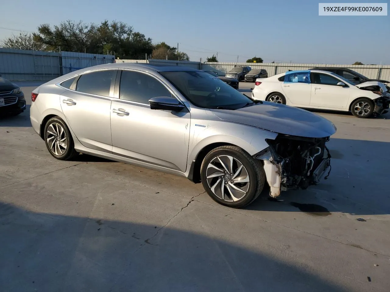 2019 Honda Insight Touring VIN: 19XZE4F99KE007609 Lot: 75049364