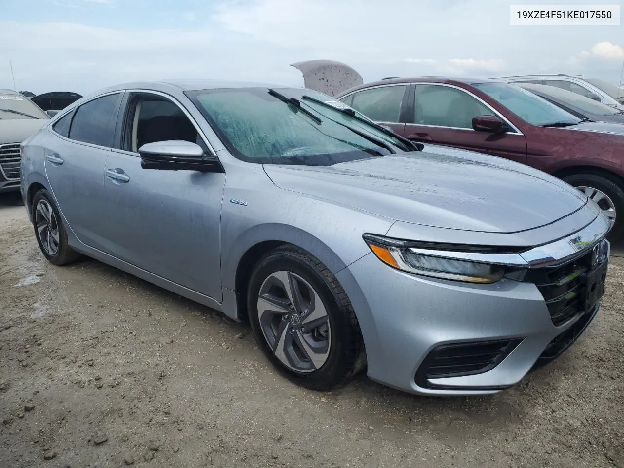 2019 Honda Insight Ex VIN: 19XZE4F51KE017550 Lot: 75226204