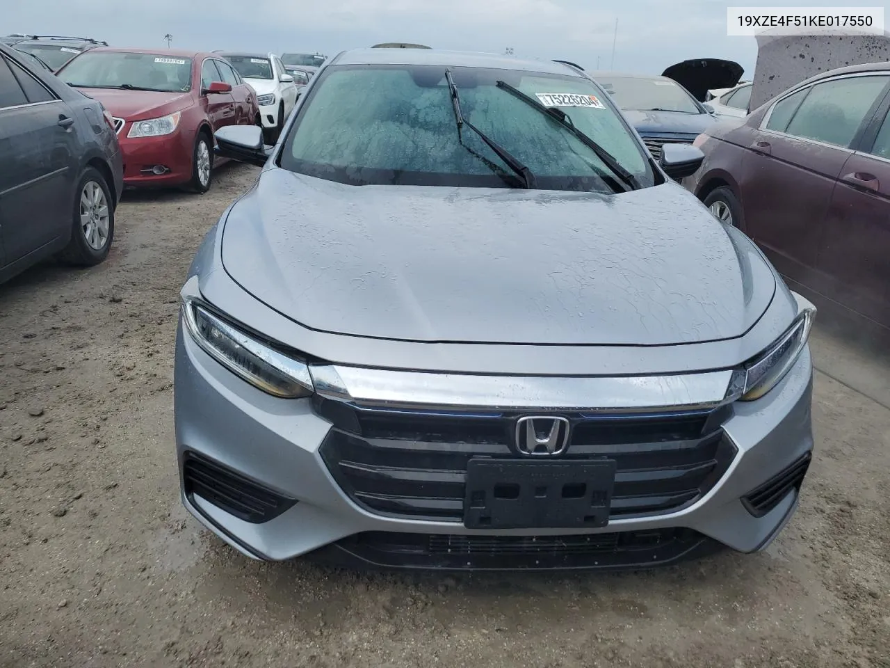 2019 Honda Insight Ex VIN: 19XZE4F51KE017550 Lot: 75226204