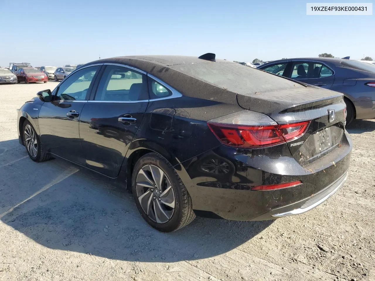 2019 Honda Insight Touring VIN: 19XZE4F93KE000431 Lot: 75521924