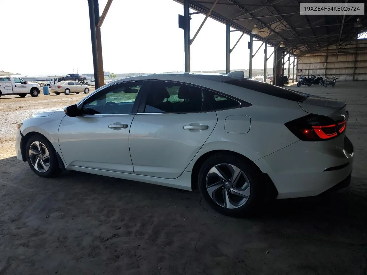 2019 Honda Insight Ex VIN: 19XZE4F54KE025724 Lot: 75763504