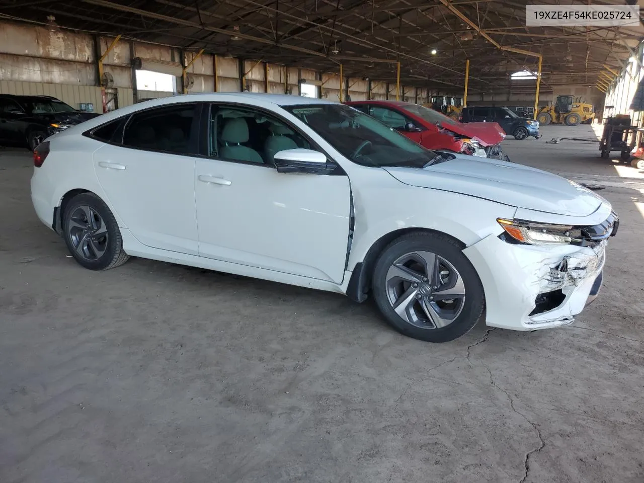 2019 Honda Insight Ex VIN: 19XZE4F54KE025724 Lot: 75763504