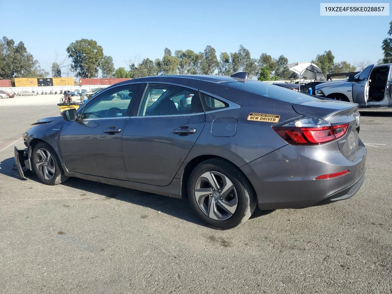 2019 Honda Insight Ex VIN: 19XZE4F55KE028857 Lot: 76120934