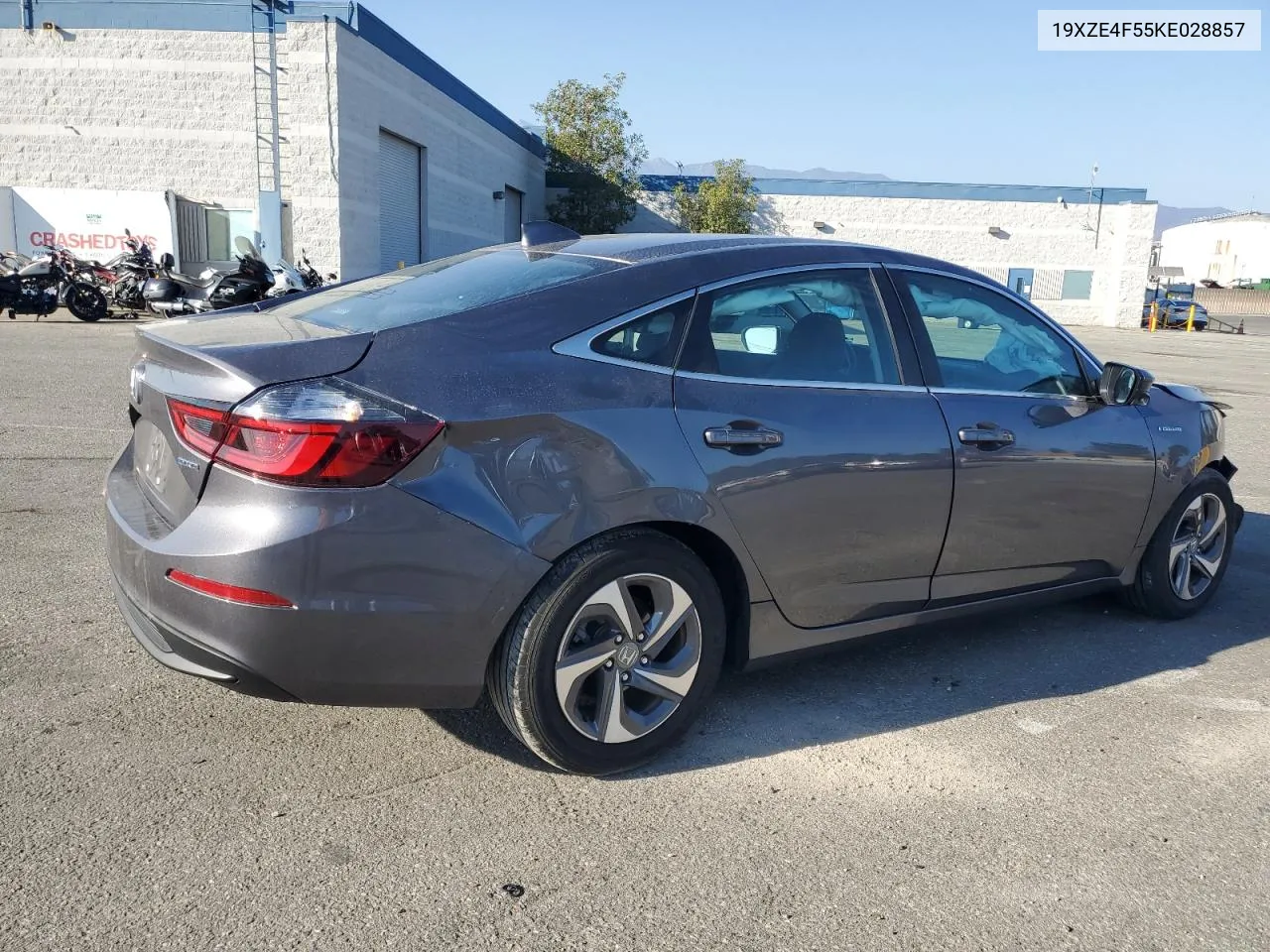 2019 Honda Insight Ex VIN: 19XZE4F55KE028857 Lot: 76120934