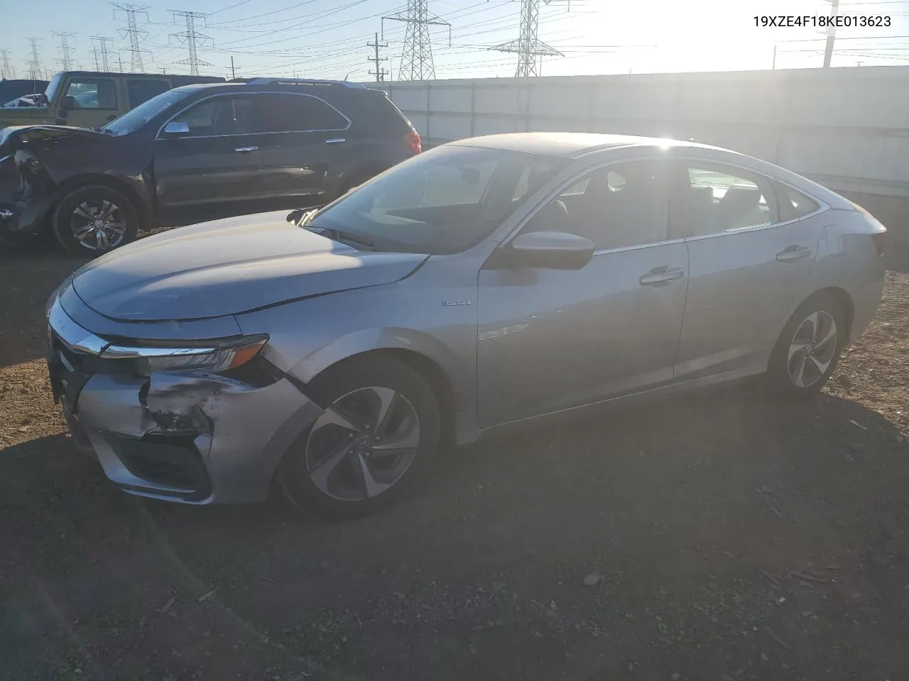 2019 Honda Insight Lx VIN: 19XZE4F18KE013623 Lot: 76313574