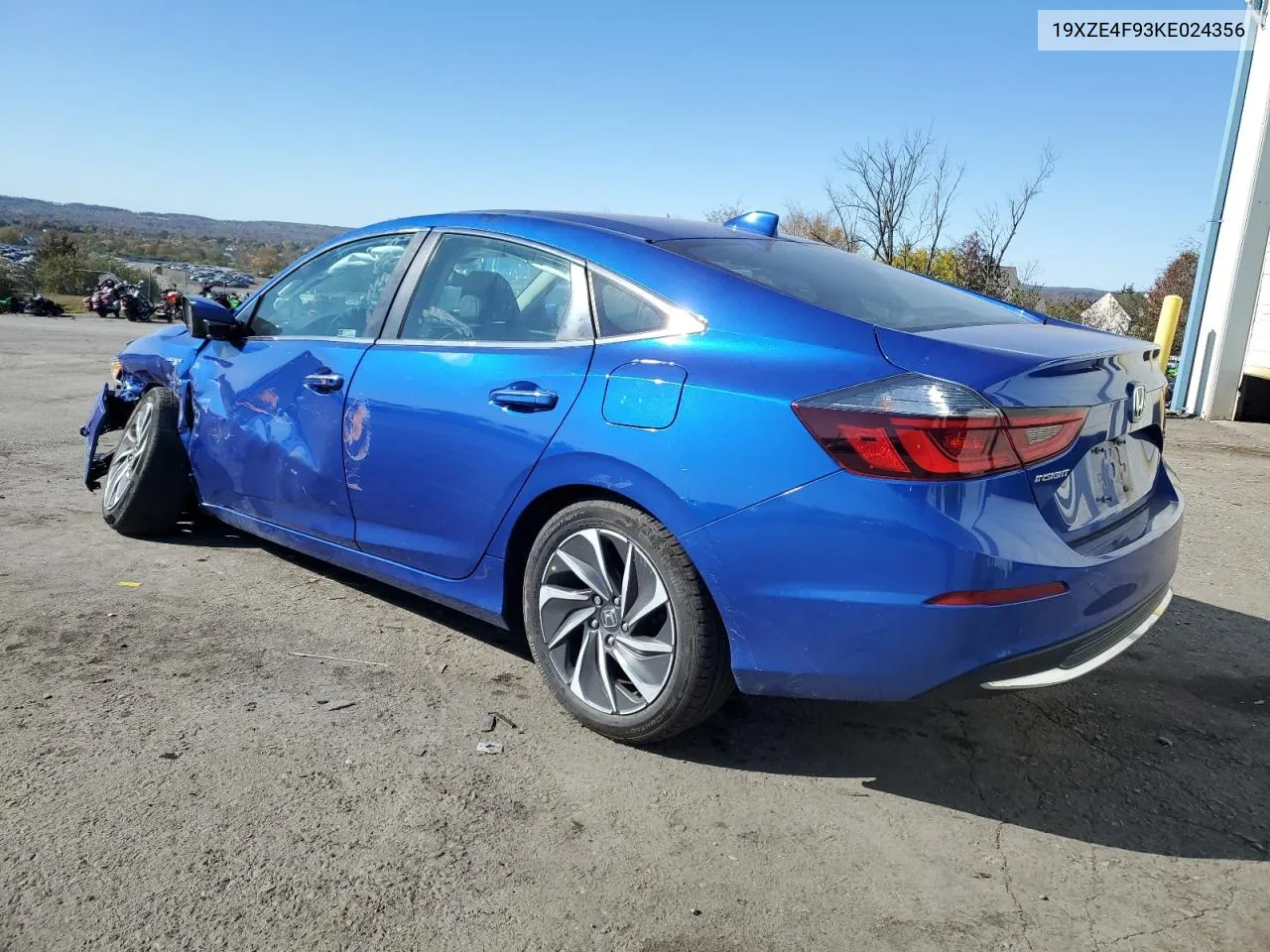 2019 Honda Insight Touring VIN: 19XZE4F93KE024356 Lot: 76478914