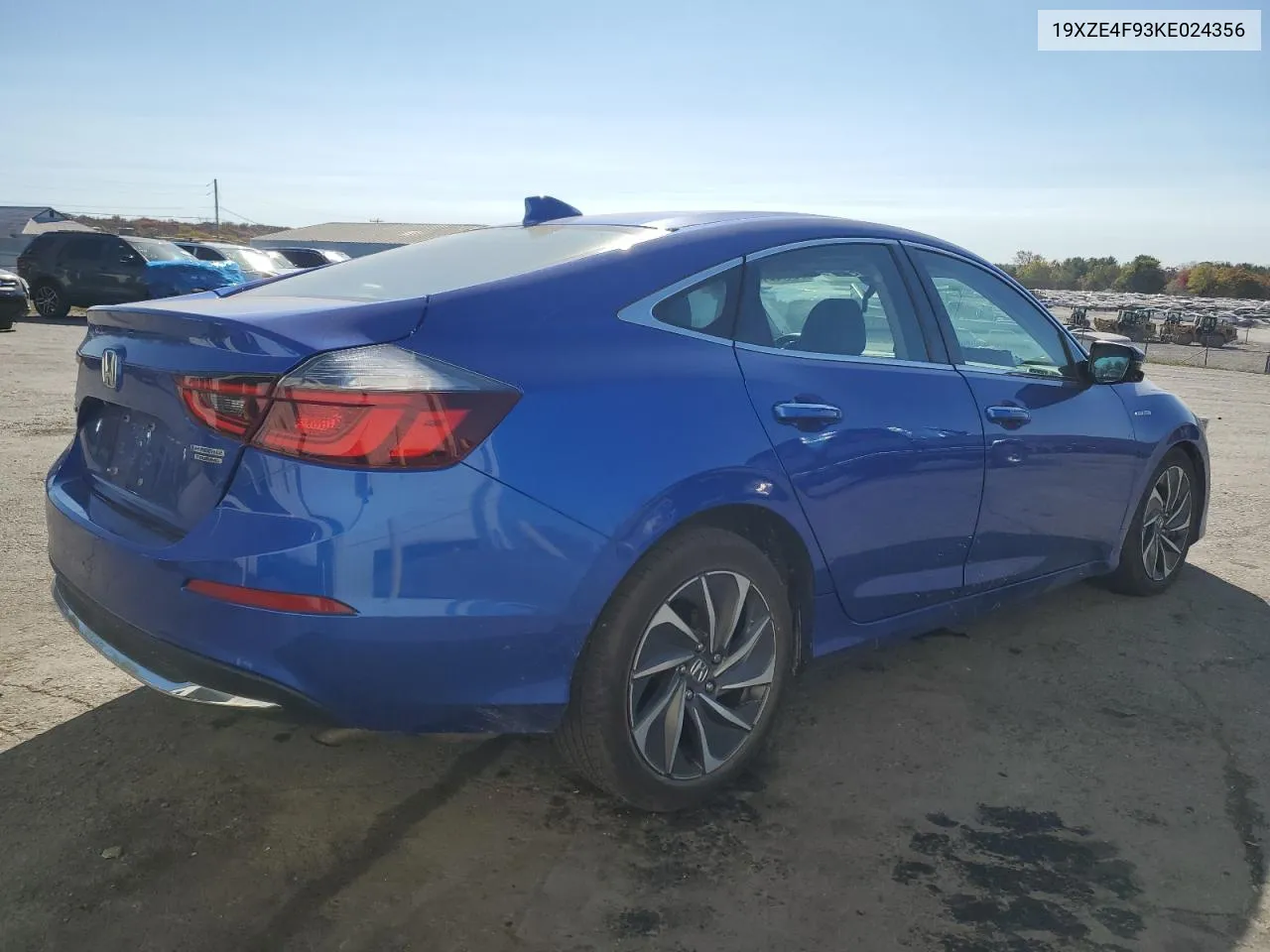 2019 Honda Insight Touring VIN: 19XZE4F93KE024356 Lot: 76478914