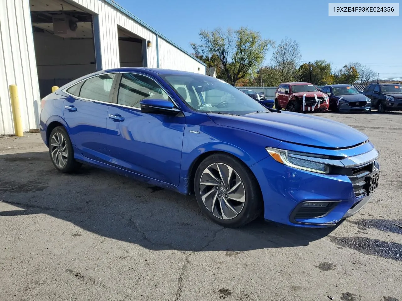 2019 Honda Insight Touring VIN: 19XZE4F93KE024356 Lot: 76478914