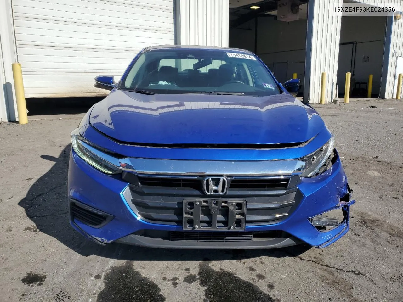 2019 Honda Insight Touring VIN: 19XZE4F93KE024356 Lot: 76478914