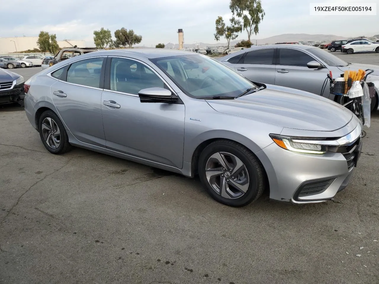 2019 Honda Insight Ex VIN: 19XZE4F50KE005194 Lot: 76930874