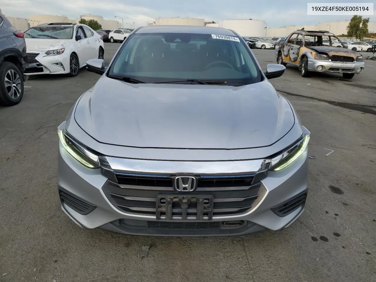 2019 Honda Insight Ex VIN: 19XZE4F50KE005194 Lot: 76930874