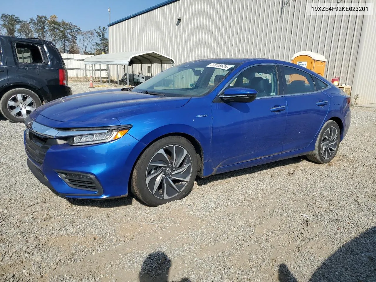 2019 Honda Insight Touring VIN: 19XZE4F92KE023201 Lot: 77218544