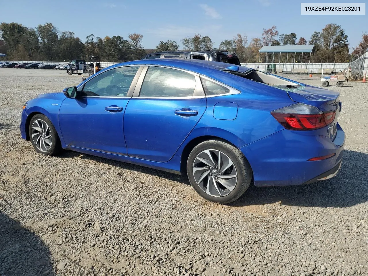 2019 Honda Insight Touring VIN: 19XZE4F92KE023201 Lot: 77218544